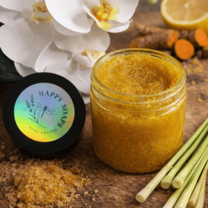 turmeric goddess sugar scrub